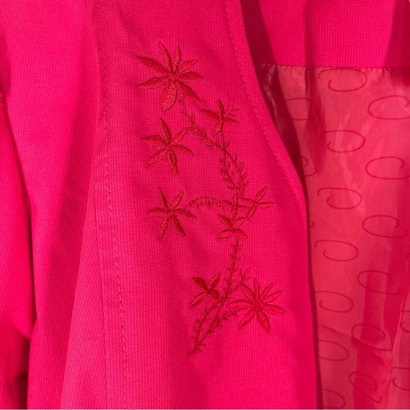 Oscar De La Renta Embroidered Blazer 10 - Picture 4 of 11